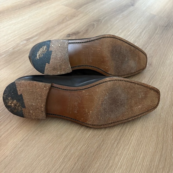 Paraboot Men’s Black Leather Oxford Dress Shoes – Made in France – Size 10 - Picture 6 of 6